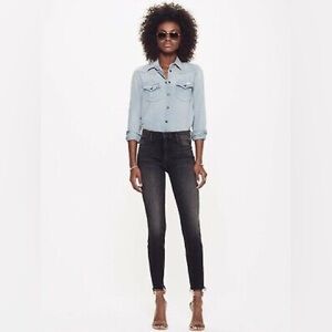 Mother Ankle Fray Jeans